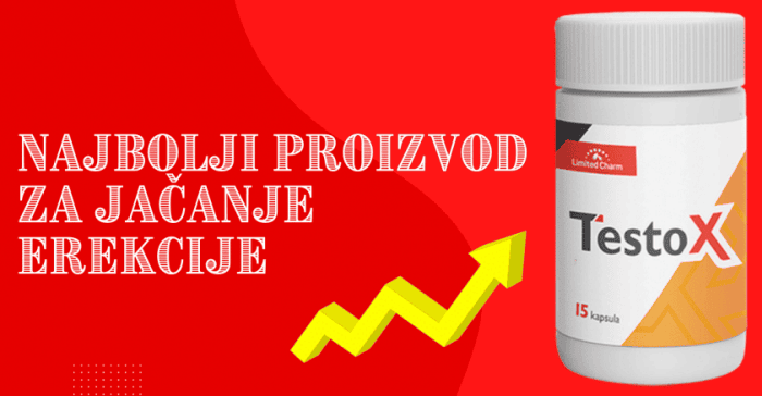 TestoX Biljne Tablete za Potenciju