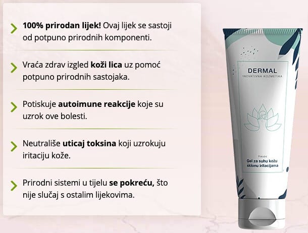 Dermal Krema za Psorijazu Ekceme