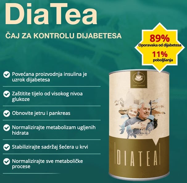 DiaTea Čaj za Dijabetes Šećer u Krvi