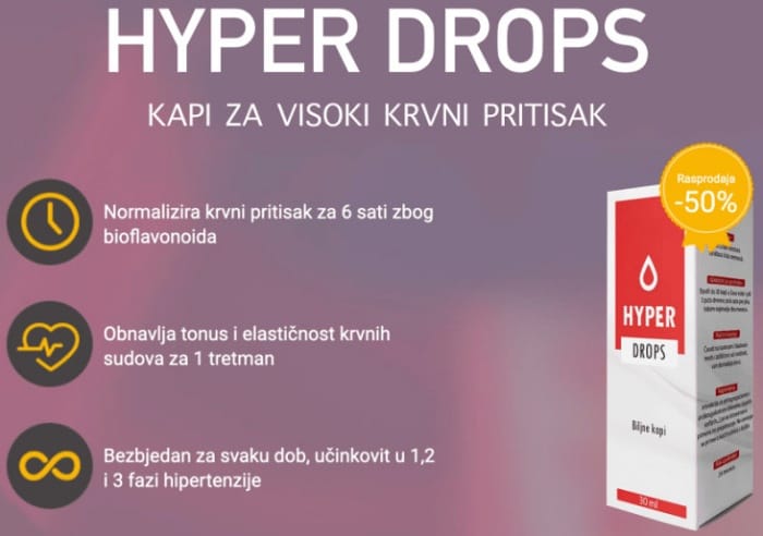 HyperDrops Kapi za Visoki Pritisak