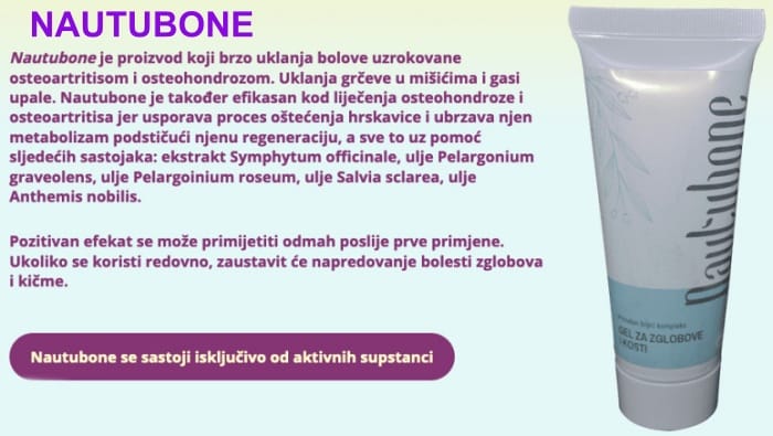 Nautubone Krema za Zglobove Kosti