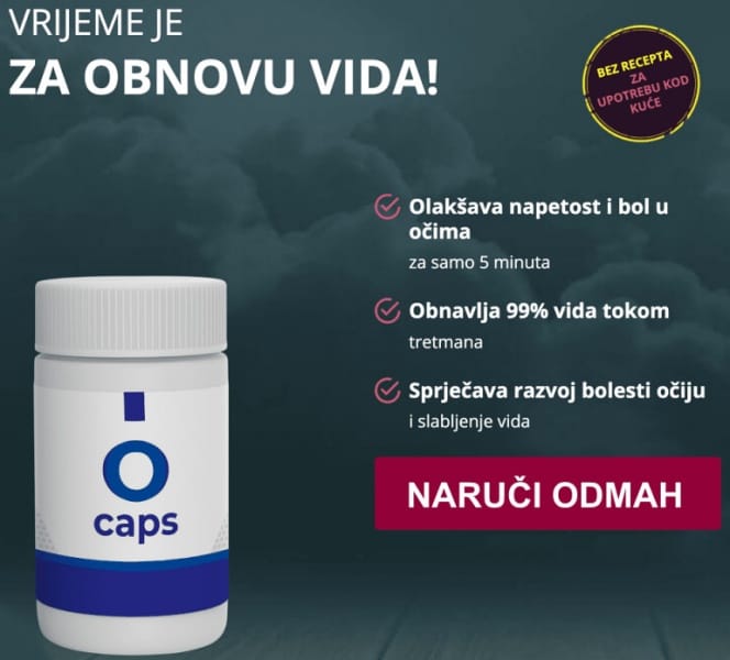 Ocaps Tablete za Poboljšanje Vida